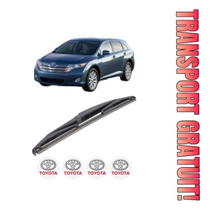 Stergator lamela spate TOYOTA VENZA (_V1_) din 2008 - 2016, pentru luneta auto, Bosch Twin, din cauciuc siliconat rezistent, 4 Stickere Auto TOYOTA