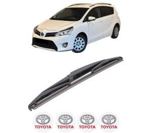 Stergator lamela spate TOYOTA VERSO (_R2_) din 2009 - 2018, pentru luneta auto, Bosch Twin, din cauciuc siliconat rezistent, 4 Stickere Auto TOYOTA v23941