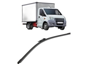 Stergator lamela spate Volkswagen CRAFTER 30-50 Van (2E_) din 2006 - 2016, pentru luneta auto, Bosch Aerotwin, din cauciuc siliconat rezistent, 4 Stickere Auto VW - Img 2