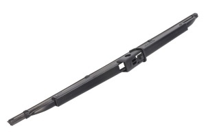 Stergator lamela spate Volkswagen FOX Hatchback (5Z1, 5Z3, 5Z4) din 2005 - 2011, pentru luneta auto, Bosch Twin, din cauciuc siliconat rezistent, 4 Stickere Auto VW v23817