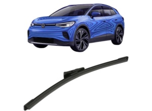 Stergator lamela spate Volkswagen ID.4 (E21) din 2020, pentru luneta auto, Bosch Aerotwin, din cauciuc siliconat rezistent, 4 Stickere Auto VW - Img 2