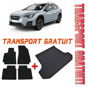Subaru Impreza E-Boxer Hatchback din 2020 - Prezent *1, Set Covorase + tavita portbagaj auto