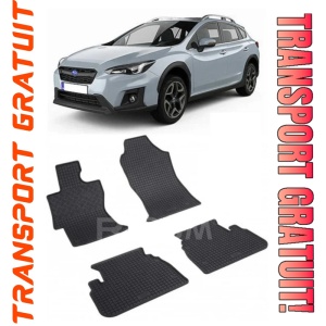 Subaru Impreza E-Boxer, Hatchback, fabricat din 2020 - Prezent, set covorase auto dedicate, din cauciuc 100% Premium