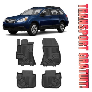 Subaru Outback IV Din 2009 - 2014, Combi, Cutie Automata , Set Covorase Auto Tip Tavita Premium 3D, din cauciuc