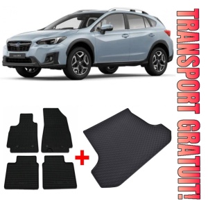 Subaru XV Set Covorase + tavita portbagaj auto Subaru XV II fabricatie 01.2018 - prezent, caroserie suv