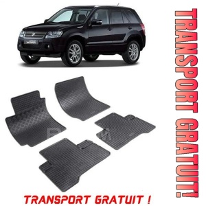 Suzuki Grand VItara II, Suv, fabricat din 2005 - 02.2015, set covorase auto dedicate, din cauciuc 100% Premium - Transport Gratuit