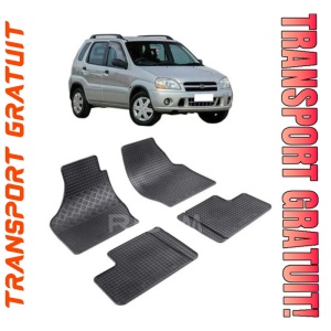 Suzuki Ignis I, Hatchback, fabricat din 2001 - 2008, set covorase auto dedicate, din cauciuc 100% Premium