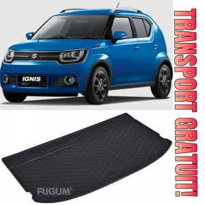 Suzuki Ignis Tavita pentru portbagaj din cauciuc, compatibila Suzuki Ignis III fabricatie 01.2017 - prezent, caroserie hatchback, 4x4