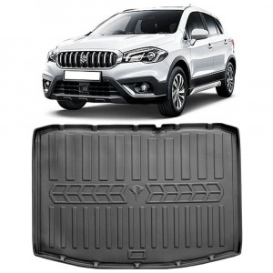Suzuki SX4 III S-Cross Cu Podea Joasa (2021-prezent) Tavita cauciuc pentru protectie portbagaj accesorii pentru autoturismul tau - masina v225574