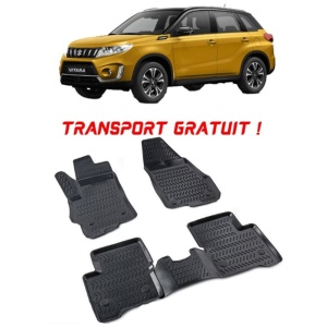 Suzuki Vitara III 5D / Grand Vitara III 5D 2005-2015 Set 4 covorase auto din cauciuc tip tavita premium line 3D - Transport Gratuit! accesorii pentru autoturismul tau - masina v48239