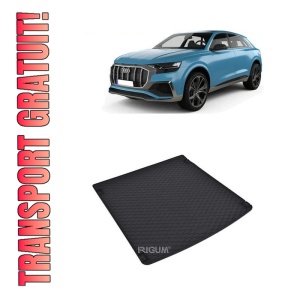 Tavita Portbagaj AUDI Q8 2018-prezent, protectie portbagaj, din cauciuc 100%, pentru autoturismul AUDI Q8