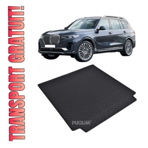 Tavita Portbagaj BMW Seria X7 G07 2019-prezent, protectie portbagaj, din cauciuc 100%, pentru autoturismul BMW Seria X7