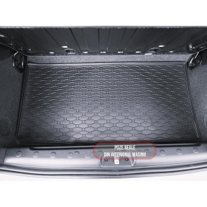 Tavita Portbagaj FIAT Panda Hybrid 2020-prezent, protectie portbagaj, din cauciuc 100%, pentru autoturismul FIAT Panda Hybrid