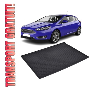 Tavita Portbagaj FORD Focus Hatchback 2018-prezent, protectie portbagaj, din cauciuc 100%, pentru autoturismul FORD Focus Hatchback