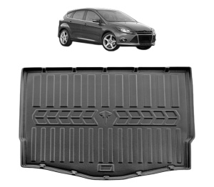 Tavita Portbagaj FORD FOCUS III C346 HATCHBACK, CU ROATA DE REZERVA SUBTIRE din 2011-2018, Protectie Portbagaj Auto - Img 2