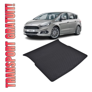 Tavita Portbagaj FORD S-Max 5 locuri 2007-2015, protectie portbagaj, din cauciuc 100%, pentru autoturismul FORD S-Max 5