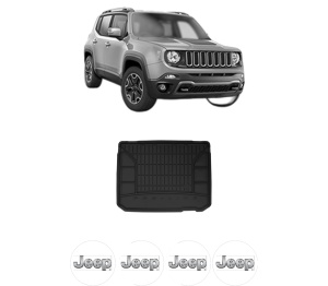 Tavita Portbagaj JEEP RENEGADE SUV (BU, B1, BV) din 2014-2022, Protectie Portbagaj Auto JEEP - Img 2