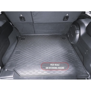 Tavita Portbagaj JEEP Wrangler 5 usi 2019-prezent, protectie portbagaj, din cauciuc 100%, pentru autoturismul JEEP Wrangler 5-door