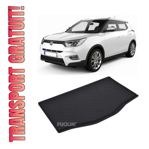 Tavita Portbagaj KGM Tivoli 2015-2019, protectie portbagaj, din cauciuc 100%, pentru autoturismul KGM Tivoli
