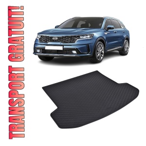 Tavita Portbagaj KIA Sorento 5 locuri 2020-prezent, protectie portbagaj, din cauciuc 100%, pentru autoturismul KIA Sorento 5