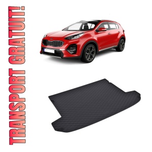 Tavita Portbagaj KIA Sportage 2016-2021, protectie portbagaj, din cauciuc 100%, pentru autoturismul KIA Sportage