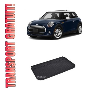 Tavita Portbagaj MINI Cooper 3 usi / 5 usi 2013-2024, protectie portbagaj, din cauciuc 100%, pentru autoturismul MINI Cooper 3-door