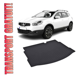 Tavita Portbagaj NISSAN Qashqai 2007-2014, protectie portbagaj, din cauciuc 100%, pentru autoturismul NISSAN Qashqai