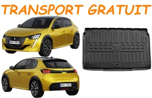 Tavita Portbagaj Peugeot 208 II Hatchback (2019-) Protectie portbagaj auto accesorii pentru autoturismul tau - masina v21913