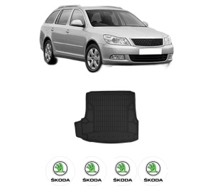 Tavita Portbagaj SKODA Octavia II Combi (1Z5) din 2004-2013, Protectie Portbagaj Auto SKODA - Img 2