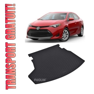 Tavita Portbagaj TOYOTA Corolla Sedan 2013-2018, protectie portbagaj, din cauciuc 100%, pentru autoturismul TOYOTA Corolla Sedan