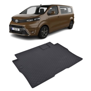 Tavita Portbagaj TOYOTA Proace Verso 2016-prezent, protectie portbagaj, din cauciuc 100%, pentru autoturismul TOYOTA Proace Verso