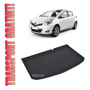 Tavita Portbagaj TOYOTA Yaris 2012-2020, protectie portbagaj, din cauciuc 100%, pentru autoturismul TOYOTA Yaris