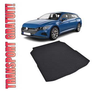 Tavita Portbagaj Volkswagen Arteon Shooting Brake 2017-prezent, protectie portbagaj, din cauciuc 100%, pentru autoturismul Volkswagen Arteon Shooting