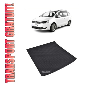 Tavita Portbagaj Volkswagen Sharan 5m 2010-2022, protectie portbagaj, din cauciuc 100%, pentru autoturismul Volkswagen Sharan 5m