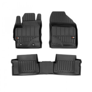 Toyota Auris II Hybrid, Combi, Din 07.2013 - 12.2018 , Set Covorase Auto Tip Tavita Premium 3D, din cauciuc accesorii pentru autoturismul tau - masina v171281