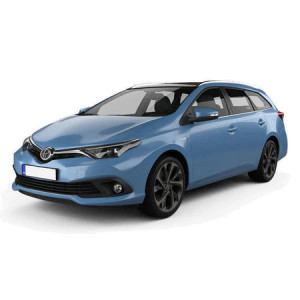 Toyota Auris II Hybrid Din 07.2013 - 12.2018, Hatchback , Set Covorase Auto Tip Tavita Premium 3D, din cauciuc accesorii pentru autoturismul tau - masina v169253