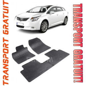 Toyota Avensis III, Combi, fabricat din 01.2009 - 08.2018, set covorase auto dedicate, din cauciuc 100% Premium