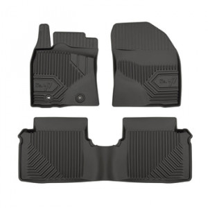 Toyota Avensis III Din 01.2009 - 08.2018, Sedan , Set Covorase Auto Tip Tavita Premium 3D, din cauciuc accesorii pentru autoturismul tau - masina v168898