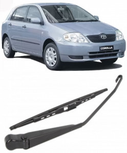 Toyota Corolla Brat stergator pentru luneta spate cu lamela 350 mm, compatibil cu Toyota Corolla Hatchback fabricat intre 2001-2007, calitate extra accesorii pentru autoturismul tau - masina v91987