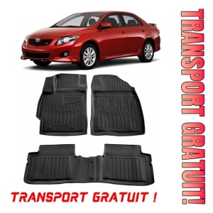 Toyota Corolla (E140) (2006-2012) Set covorase auto cauciuc G.Modern Line 3D transport gratuit