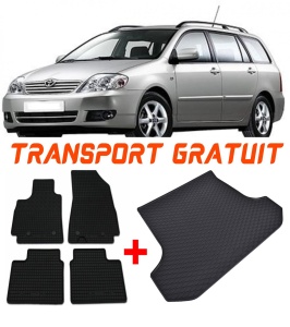 Toyota Corolla Set Covorase + tavita portbagaj auto Toyota Corolla Hybrid fabricatie 2019 - prezent, caroserie hatchback, portbagaj inferior accesorii pentru autoturismul tau - masina v2620
