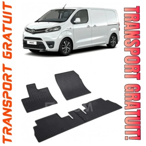 Toyota Proace City, Van, fabricat din 03.2020 - Prezent, 5 Locuri, set covorase auto dedicate, din cauciuc 100% Premium