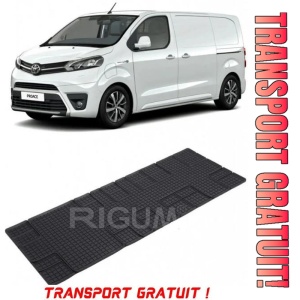 Toyota Proace II, Van, fabricat din 01.2016 - Prezent, Rand 3, set covorase auto dedicate, din cauciuc 100% Premium - Transport Gratuit