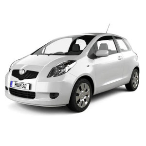 Toyota Yaris Verso Din 2000 - 2006, Van , Set Covorase Auto Tip Tavita Premium 3D, din cauciuc accesorii pentru autoturismul tau - masina v165699