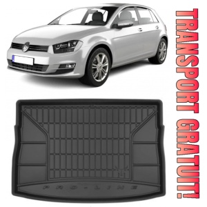 Volkswagen Golf 7 Hatchback din 10.2012 - 12.2019, Tavita Pentru Portbagaj Lux Premium Dedicata, Portbagaj Superior *1