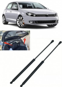 Volkswagen Golf VI Set 2 amortizoare pentru portbagaj / haion Krosno compatibil cu Volkswagen Golf VI Hatchback fabricat intre 2008-2013 accesorii pentru autoturismul tau - masina v90965