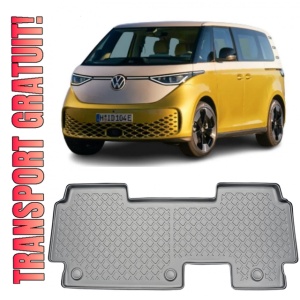 Volkswagen Id. Buzz Din 05.2022 - Prezent, Van, Rand 2 , Set Covorase Auto Tip Tavita Premium 3D, din cauciuc