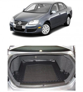 Volkswagen Jetta V Sedan din 08.2005 - 2011, Tavita Pentru Portbagaj Lux Premium Dedicata, Fara Separatoare *3 accesorii pentru autoturismul tau - masina v191212
