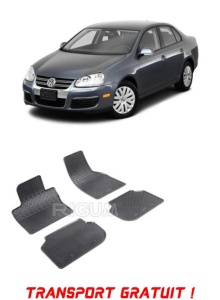 Volkswagen Jetta V, Sedan, fabricat din 08.2005 - 2011, set covorase auto dedicate, din cauciuc 100% Premium - Transport Gratuit accesorii pentru autoturismul tau - masina v37367