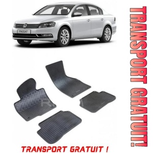 Volkswagen Passat B7, Sedan, fabricat din 09.2010 - 11.2014, set covorase auto dedicate, din cauciuc 100% Premium - Transport Gratuit